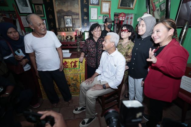 GANJAR DICULIK KE RENGASDENGKLOK, DIDEKLARASIKAN JADI PRESIDEN
