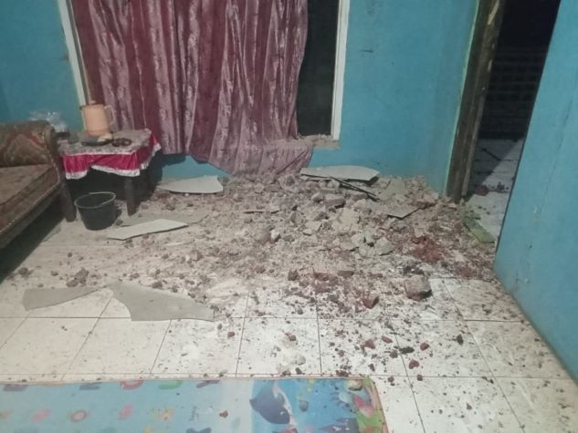 GEMPA M4,5 GUNCANG TEGAL, RUSAK 2 RUMAH DI BREBES