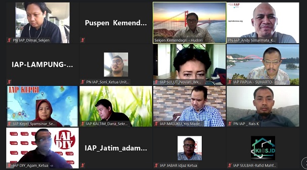 TANTANG IAP SUSUN KONSEP KOTA TANGGUH BENCANA PANDEMI COVID 19