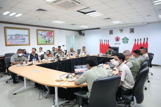 BNPB GELAR RAKOR KESIAPSIAGAAN NASIONAL MENGHADAPI BENCANA PERIODE NATARU 