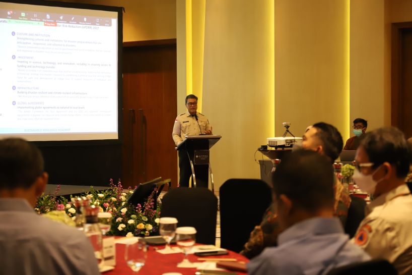 BNPB KAWAL PENYUSUNAN ROAD MAP TEKNOLOGI INOVASI INDUSTRIALISASI KEBENCANAAN