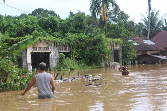 BANJIR DI KABUPATEN BUNGO, 18.000 KK TERDAMPAK