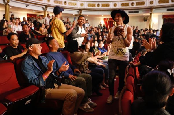 NONTON KONSER 40 TAHUN SLANK, GANJAR BILANG KEREN DAN TOP 