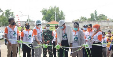 Bupati Pasuruan, HM Irsyad Yusuf Resmikan Operasional TPA Wonokerto