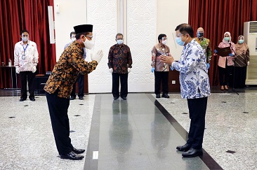 LANTIK KEPALA BADAN INFORMASI GEOSPASIAL, MENTERI SUHARSO TEKANKAN PERAN BIG UNTUK TAJAMKAN KEBIJAKAN PEMBANGUNAN