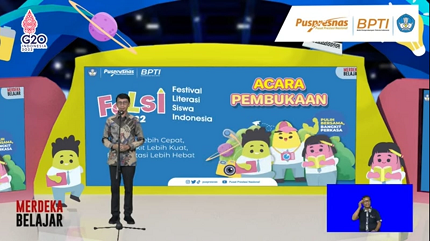 Tumbuhkan Budaya Membaca dan Menulis, Kemendikbudristek Gelar Festival Literasi Siswa Indonesia 2022