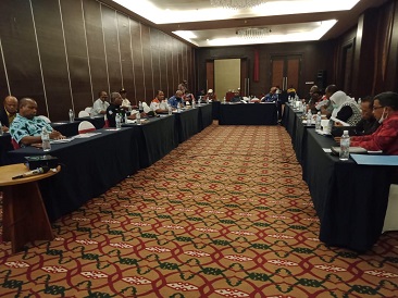 Pansus PON XX DPR Papua Gelar Pertemuan dengan Sub PB PON Kabupaten Jayapura