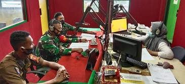 Kodim 1004 Kotabaru Ajak Pemuda Jadi Prajurit AD Melalui Radio