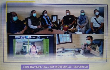 LPPL Batara Ikuti Diklat Peningkatan Kapasitas SDM Reporter