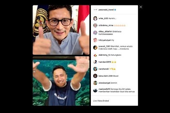 Menparekraf Dorong Pelaku Parekraf Ciptakan Konten Kreatif yang Orisinal