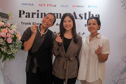 Wamenparekraf Apresiasi Parinama Ashta Fundraiser Tampilkan Produk Kriya dan Fesyen Premium Lokal