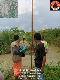 Banjir Genangi Rumah Warga Desa Limbong Wara di Luwu Utara