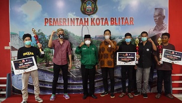 Melalui Local Battle E-Sport, Wali Kota Blitar Fasilitasi Millenial.