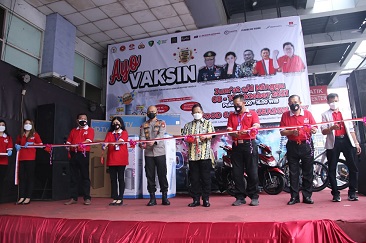 Resmikan Program \"Ayo Vaksin\", Mendagri Beri Apresiasi ke Penyelenggara 