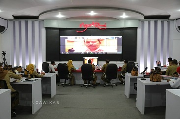 Kab. Ngawi Masuk Verifikasi Kabupaten Kota Sehat Nasional, Bupati Ngawi Minta Kedepan Ditingkatkan Lagi