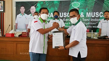 Ketua DPC HKTI Kab Ngawi Resmi Dilantik.