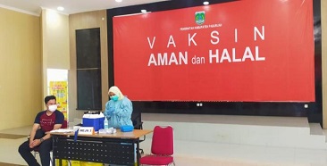 Cakupan Vaksinasi Covid-19 Untuk Pelayanan Publik Di Kabupaten Pasuruan Masih 13,89% Dari Sasaran