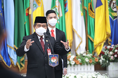 Lantik Enam Pejabat Kemendagri, Plt. Sekjen Ajak Aparatur Berorientasi pada Pelayanan