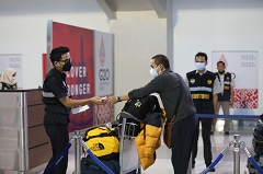 Tinjau Bandara Soekarno-Hatta, Ketua Satgas Pastikan Alur Kedatangan Dari Luar Negeri Berjalan Sesuai Aturan