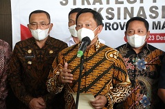 Belum Capai Target 70 Persen, Kepala Daerah di Maluku Utara Diminta Genjot Vaksinasi