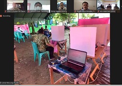 Tiga Desa di Kabupaten Tabalong Gelar Pilkades dengan Metode E-Voting 