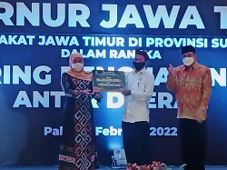 Ini Pesan Gubernur Khofifah Ke Warga Jatim di Provinsi Sulawesi Tengah