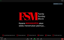 Menparekraf Pilih Dua Peserta Terbaik dalam \"Family Sunday Movie\" Dukung Sineas Film Pendek Karya Anak Bangsa