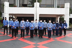 Pada Peringatan Hari Bela Negara, Plt. Sekjen Kemendagri Bacakan Pidato Presiden