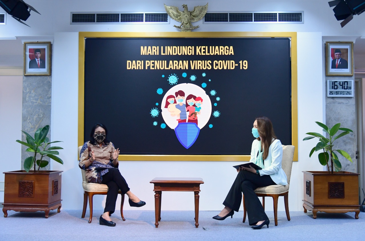 KAUM HAWA GARDA DEPAN CEGAH PENULARAN KLASTER KELUARGA