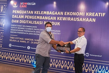 Kemenparekraf Bekali Pelaku Ekraf Samosir Pelatihan Kewirausahaan dan Digitalisasi
