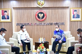 Bahas Rencana Aksi Pencegahan Ekstremisme, Dirjen Bina Pemdes Kunjungi Kepala BNPT