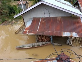 Sejumlah Desa Terdampak Banjir di Kabupaten Kapuas Hulu