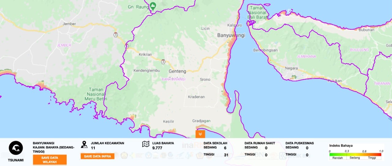 BNPB DAN UGM MoU PEMASANGAN SISTEM PERINGATAN DINI TSUNAMI
