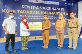 Kemenparekraf Hadirkan Sentra Vaksinasi COVID-19 di Kota Tarakan 