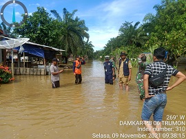 Banjir Melanda Beberapa Wilayah Aceh Tengah dan Aceh Selatan