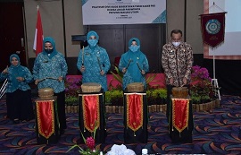 Ketua Umum TP PKK Buka Pelatihan Dive Guide di Ternate