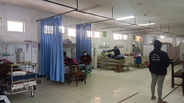 Kasus Covid-19 Meningkat, Faskes di RSUD Youwari Terancam Kolaps