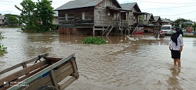 Banjir di Kabupaten Sidenreng Rappang, Sebanyak 117 Rumah Masih Terendam