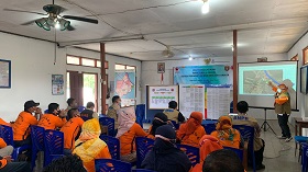 BNPB Gelar Geladi Simulasi Early Warning System di Kwadungan, Ngawi