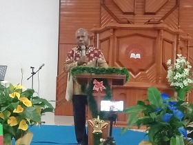 Bupati Jayapura Hadiri Perayaan Ibadah Natal BPK dan Kaum Bapak GIDI Klasis Cycloop