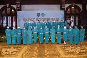 Ketua Umum TP PKK Pusat Tri Tito Karnavian Buka Rakor Nasional TP PKK