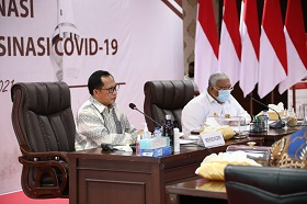 Mendagri: Pemda Sulawesi Tenggara Siap Percepat Vaksinasi Covid-19