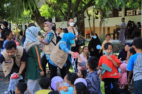 TP PKK Pusat Terjun Langsung Bantu Penanganan Erupsi Semeru