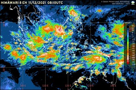 BMKG: PUSAT TEKANAN RENDAH TERPANTAU DI SEKITAR LAUT ARAFURA, BEGINI DAMPAK CUACANYA