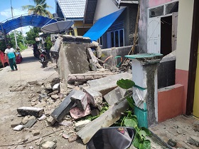[Update]: Sebanyak 230 Rumah Rusak Berat Paska Gempabumi M7.4 di Flores Timur