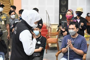 Peringati Hari Disabilitas Internasional, Gubernur Khofifah Mengajak  Semua Pihak Tingkatkan  Peran Penyandang Disabilitas Dalam Membangun Jawa Timur