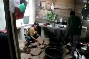 Tidak Ada Korban Jiwa saat Gerakan Tanah Akibatkan Tujuh Rumah Warga Pandeglang Rusak Berat