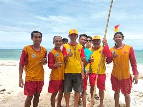Relawan Balawista Mapaddegat Mentawai Gelar Simulasi Penyelamatan Korban Tenggelam