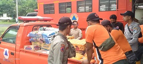 Sebagian Wilayah Dua Kecamatan di Lombok Barat Berangsur Surut