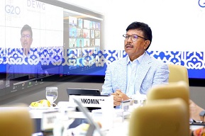 Pertajam Isu Digital Forum G20, Menkominfo Ajak Pelaku Industri Perjuangkan Kepentingan Nasional